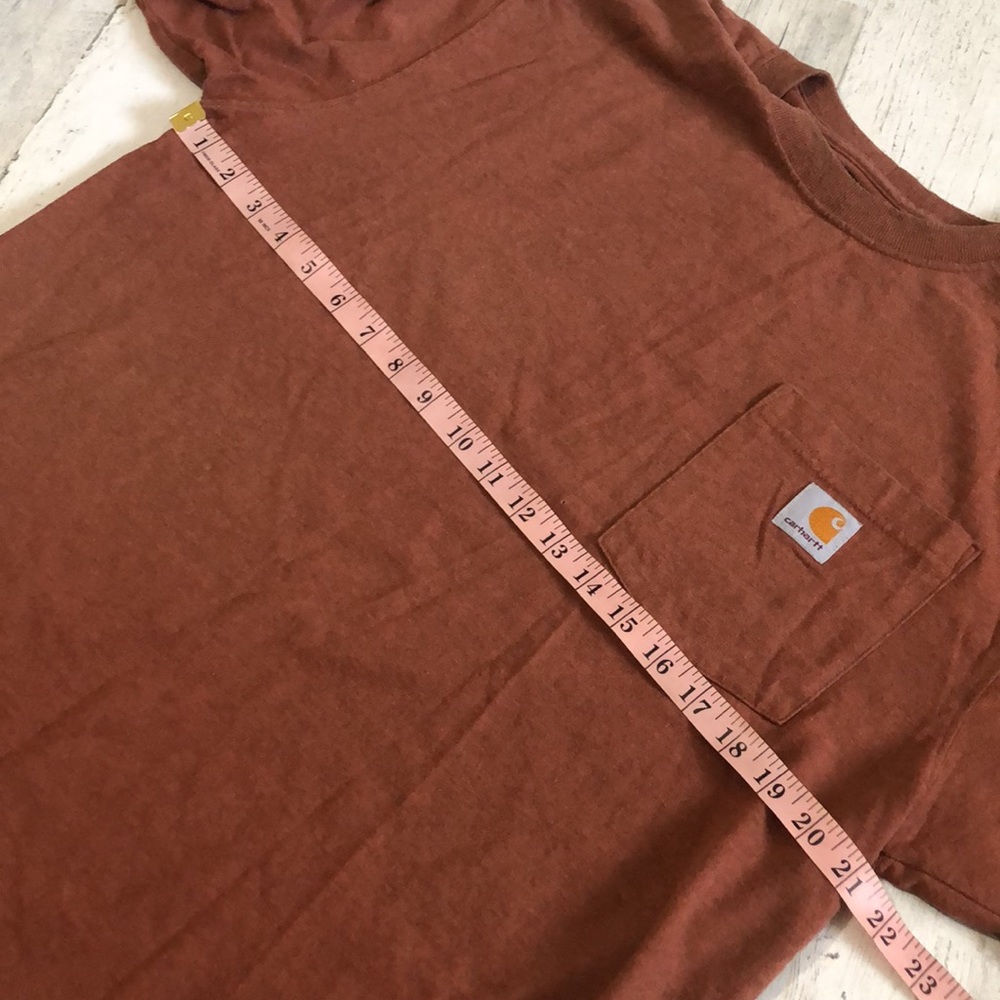 Carhartt Rust Like Color tee Size M - Picture 7 of 8